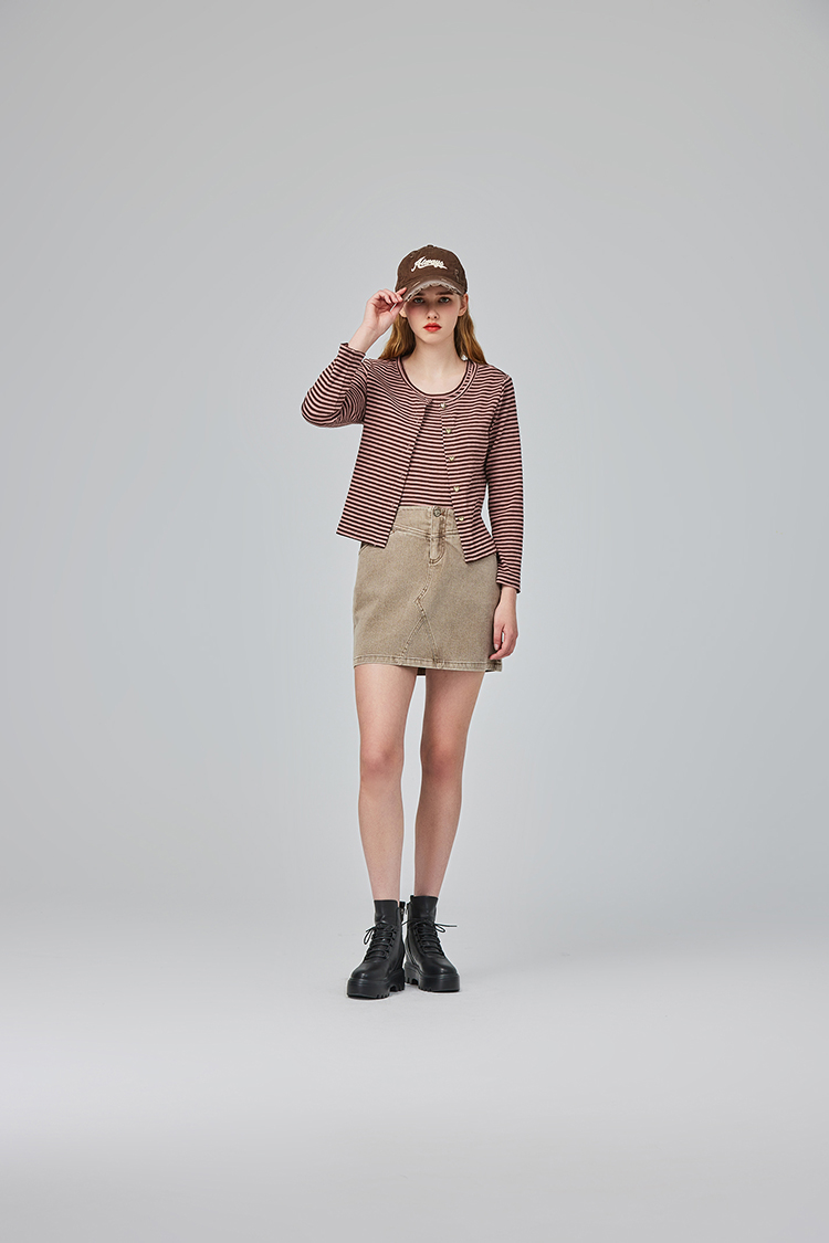 abito氣質顯瘦短裙