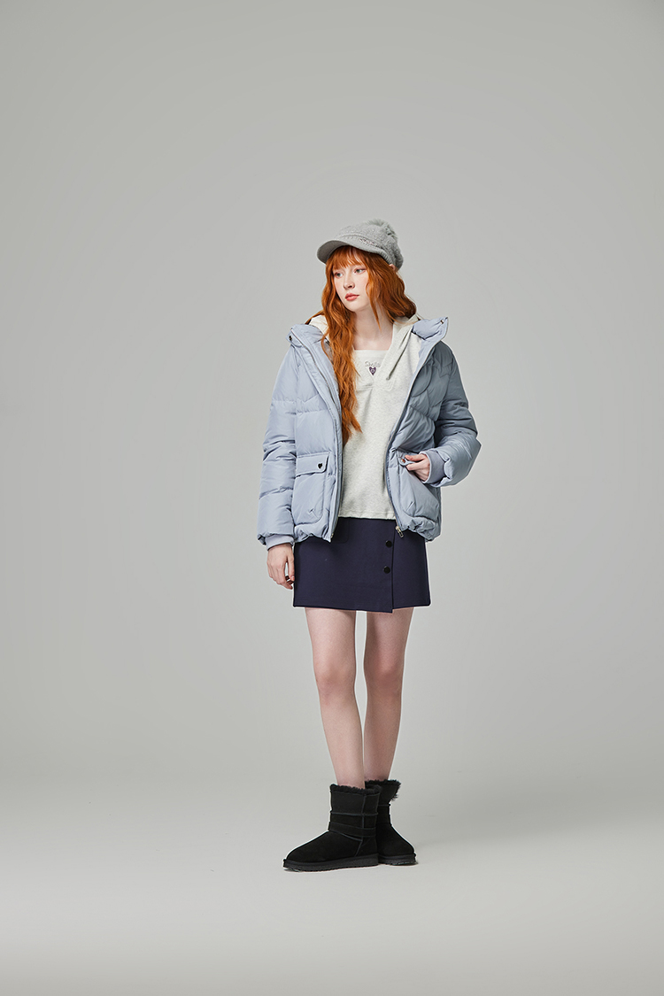 abito斜邊釦造型窄裙