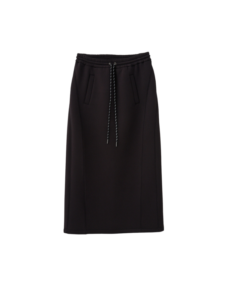 abito慵懶休閒鬆緊腰頭長裙