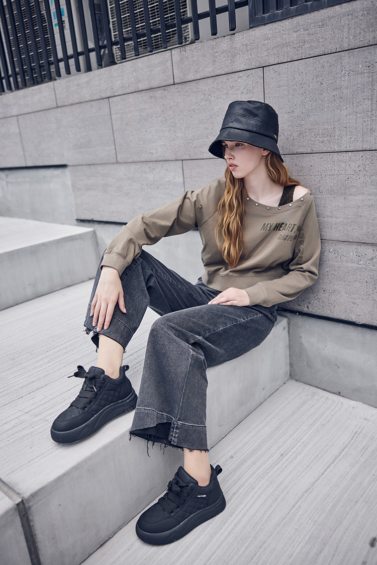 abito個性斜肩短裙套裝