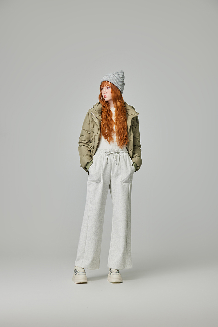 abito愛心羽絨連帽外套