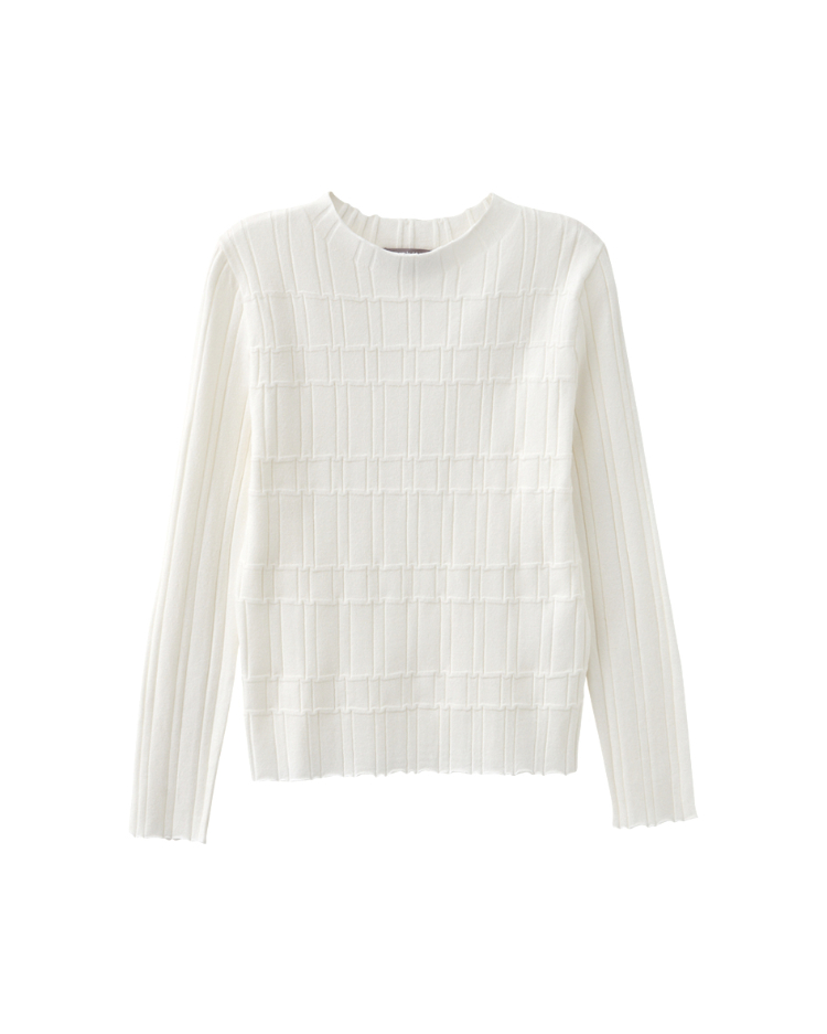 abito氣質條紋針織上衣