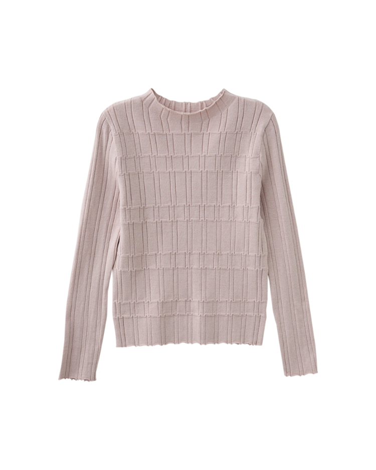 abito氣質條紋針織上衣