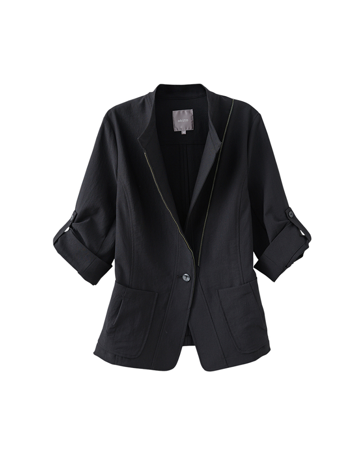 abito簡約俐落翻領外套