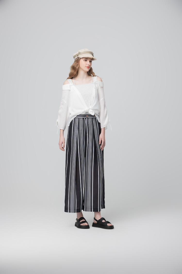 abito清新兩穿連袖襯衫