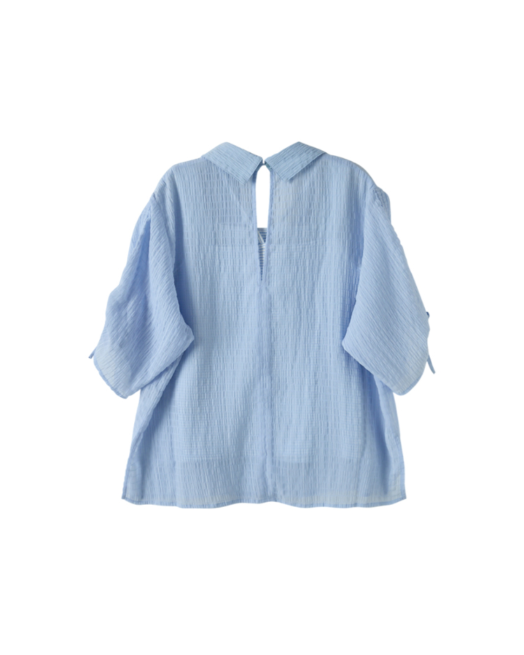 abito清新兩穿連袖襯衫