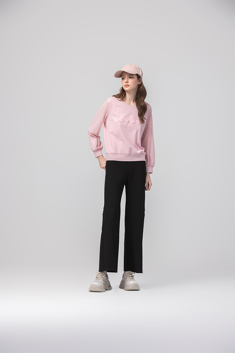 abito立體棉質刺繡上衣