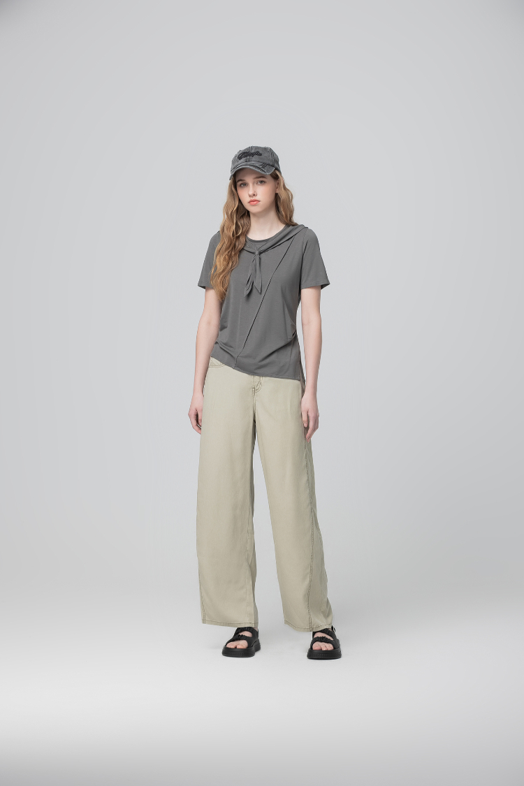 abito知性質感領巾上衣