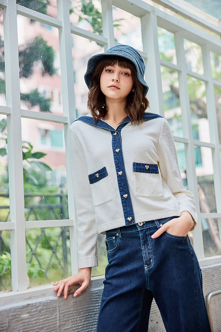 abito工裝口袋造型寬褲