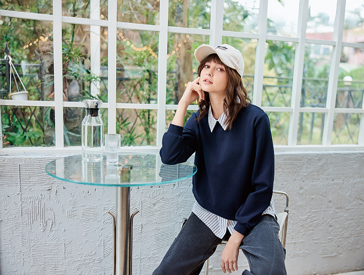 abito工裝口袋造型寬褲