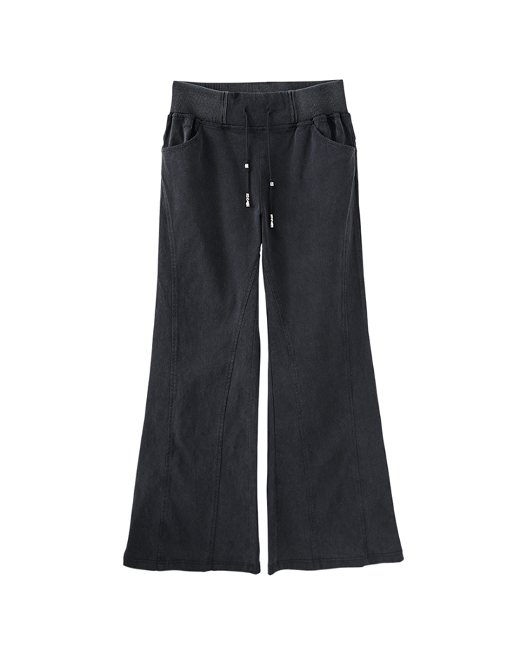 abito抽繩休閒棉質長褲