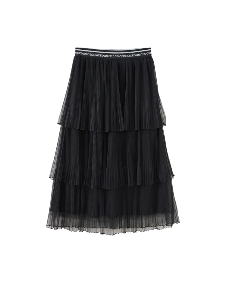 abito氣質網紗長裙