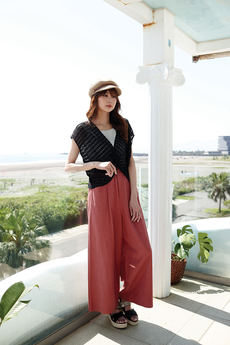 DITA全久帶休閒大寬褲