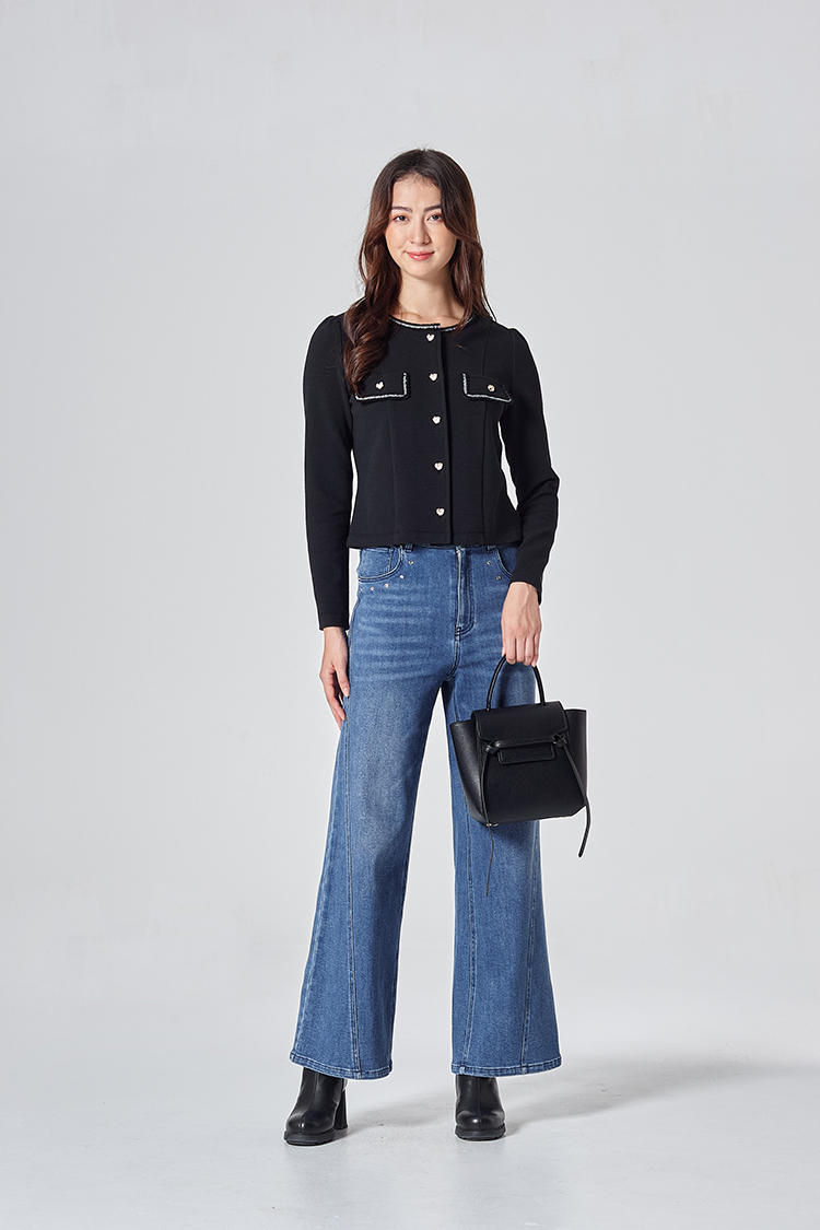 DITA小香風氣質修身襯衫