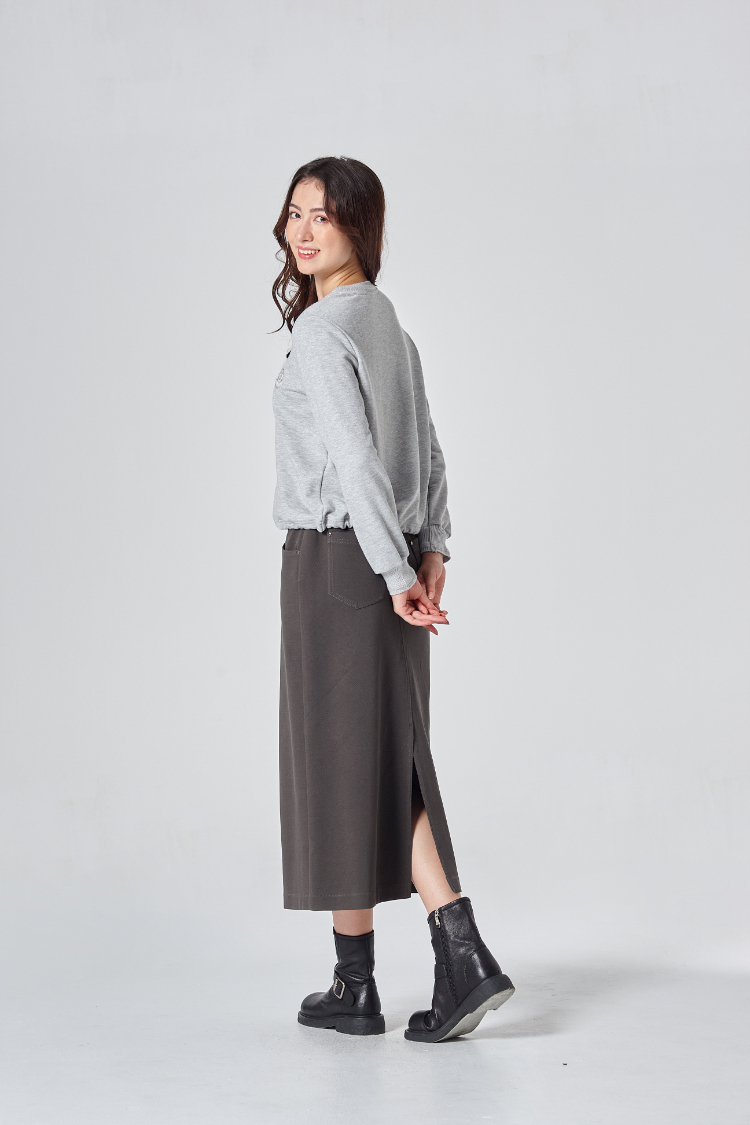 DITA氣質組織面鉛筆裙