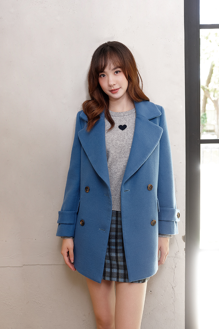 DITA拉克蘭袖愛心針織上衣