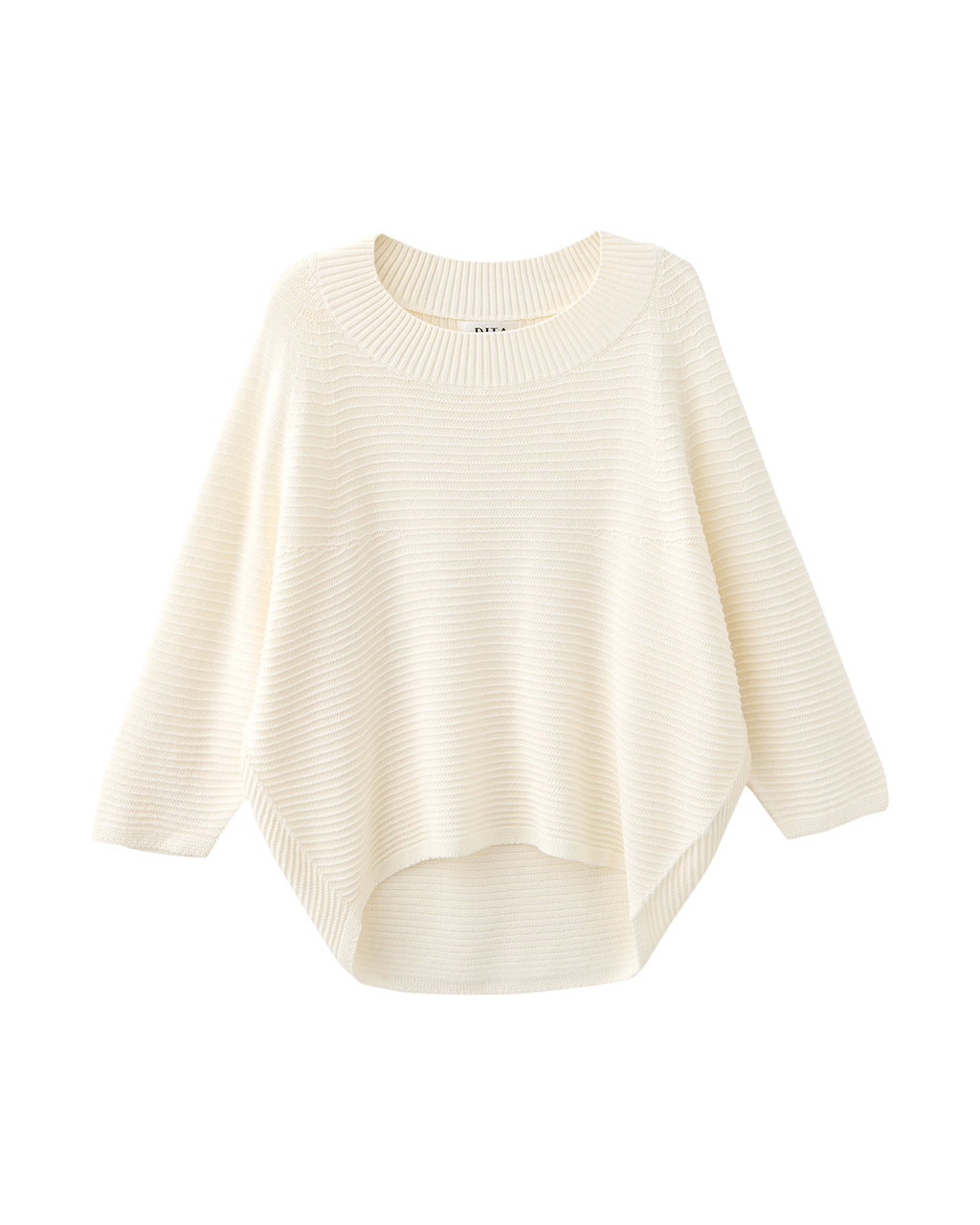 DITA甜美愛心修身針織上衣