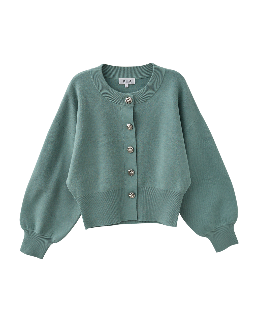 DITA日系澎袖短版針織外套