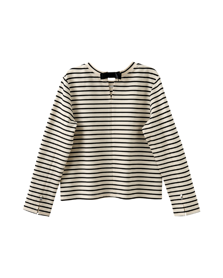 DITA造型後領蝴蝶結T