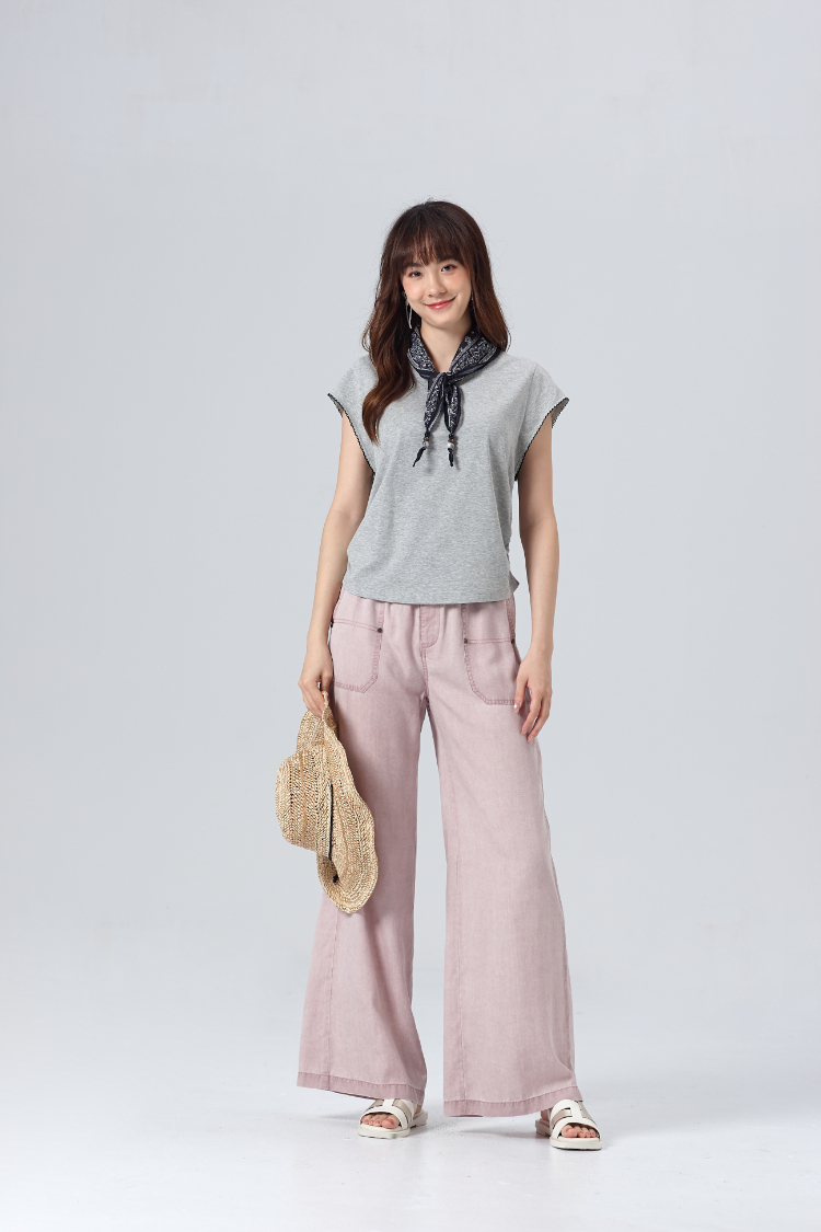 DITA法國袖修身上衣