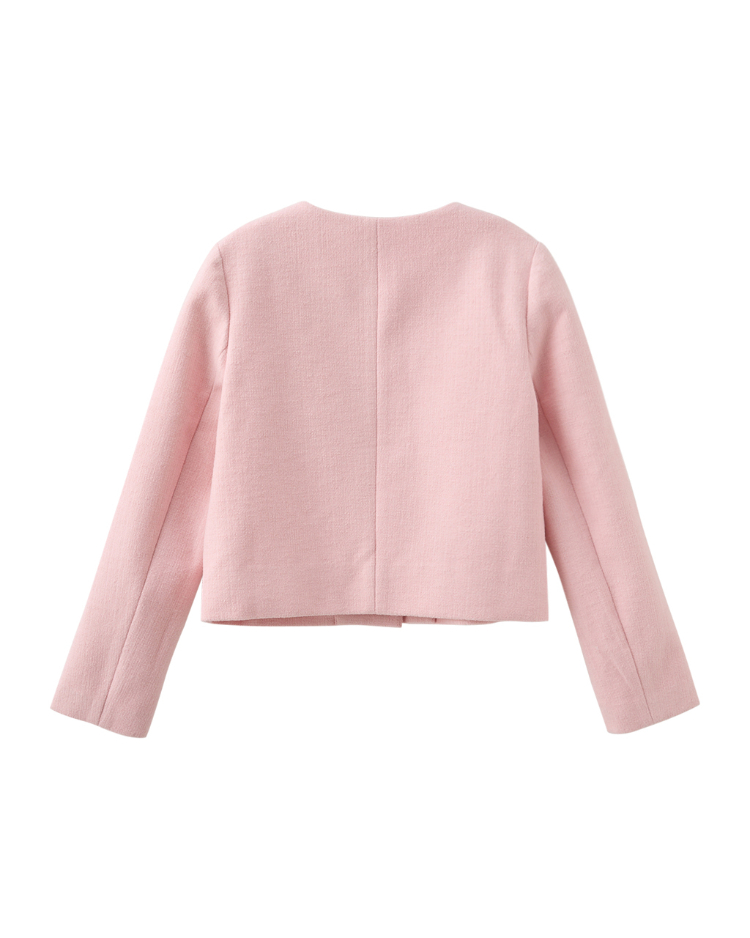 DITA韓系小香風毛呢短版外套