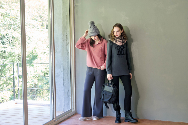 JOAN暖絨立領休閒上衣