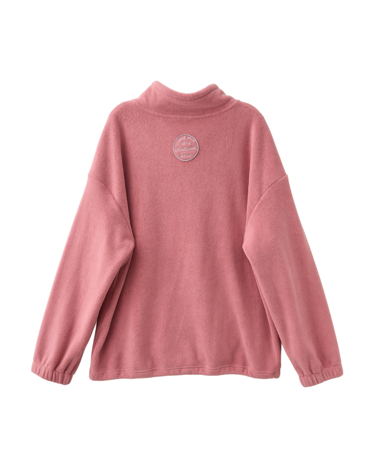 JOAN暖絨立領休閒上衣