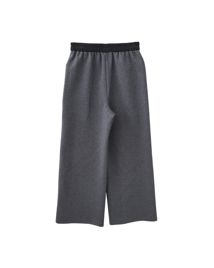 JOAN高彈舒適配色寬版長褲