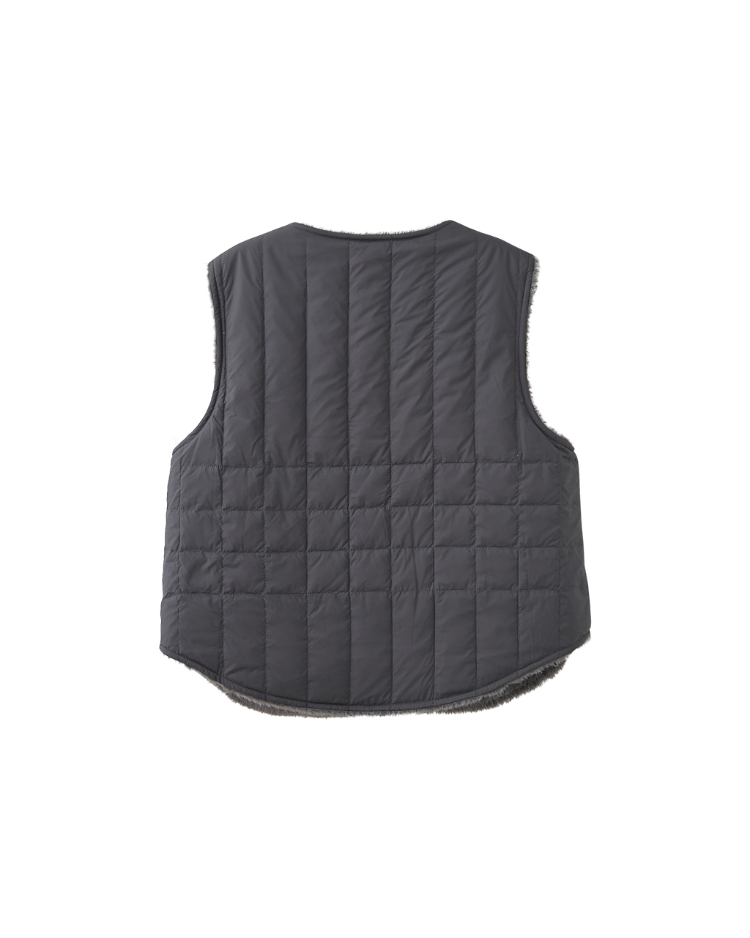 JOAN雙面溫暖仿皮草羽絨背心