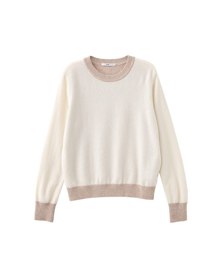 JOAN羊絨質感親膚針織上衣