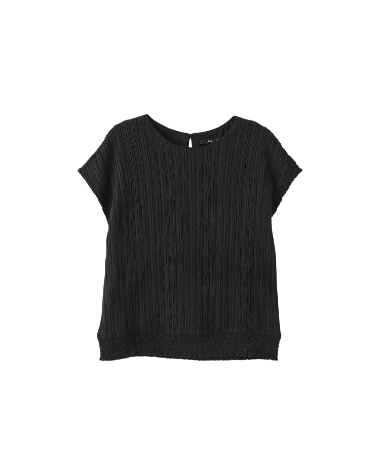 JOAN壓紋質感短袖上衣