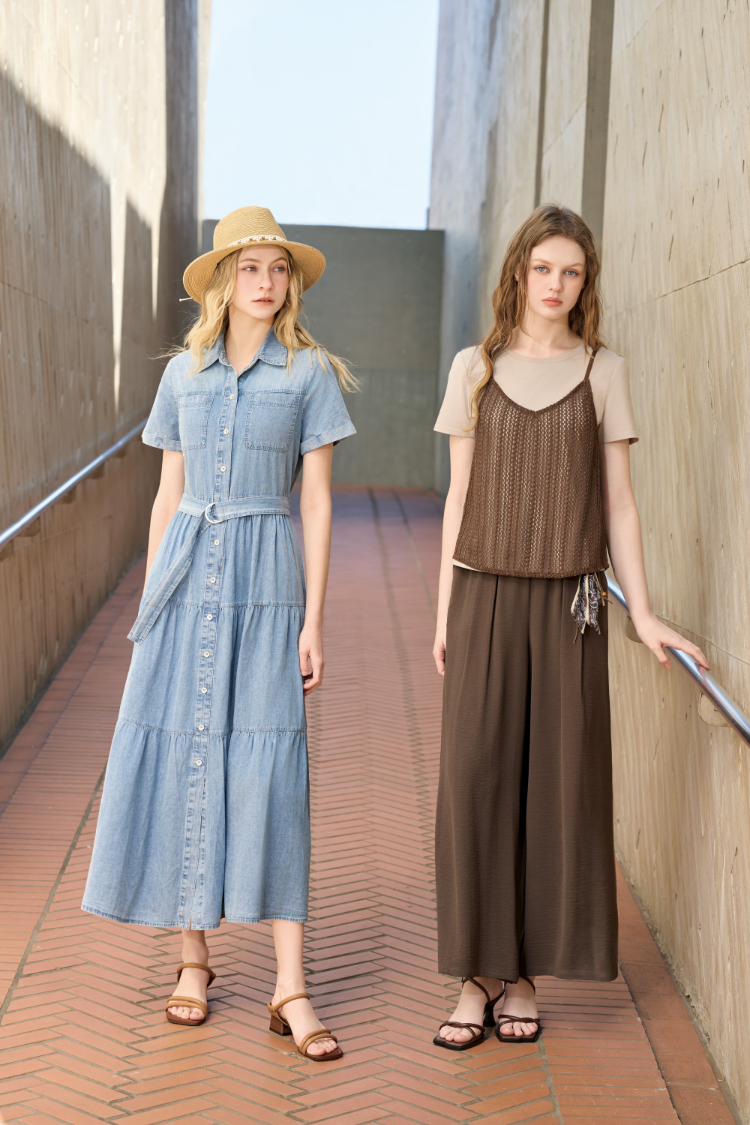 JOAN簍空背心疊穿設計上衣