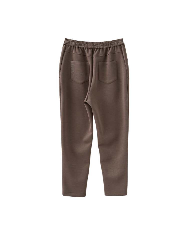 JOAN簡約彈性直筒修身褲